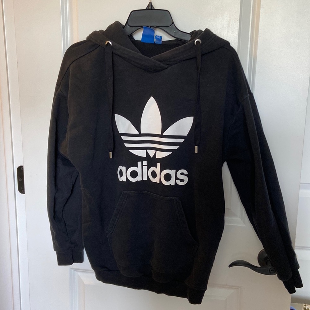 Small Adidas Black Hoodie
